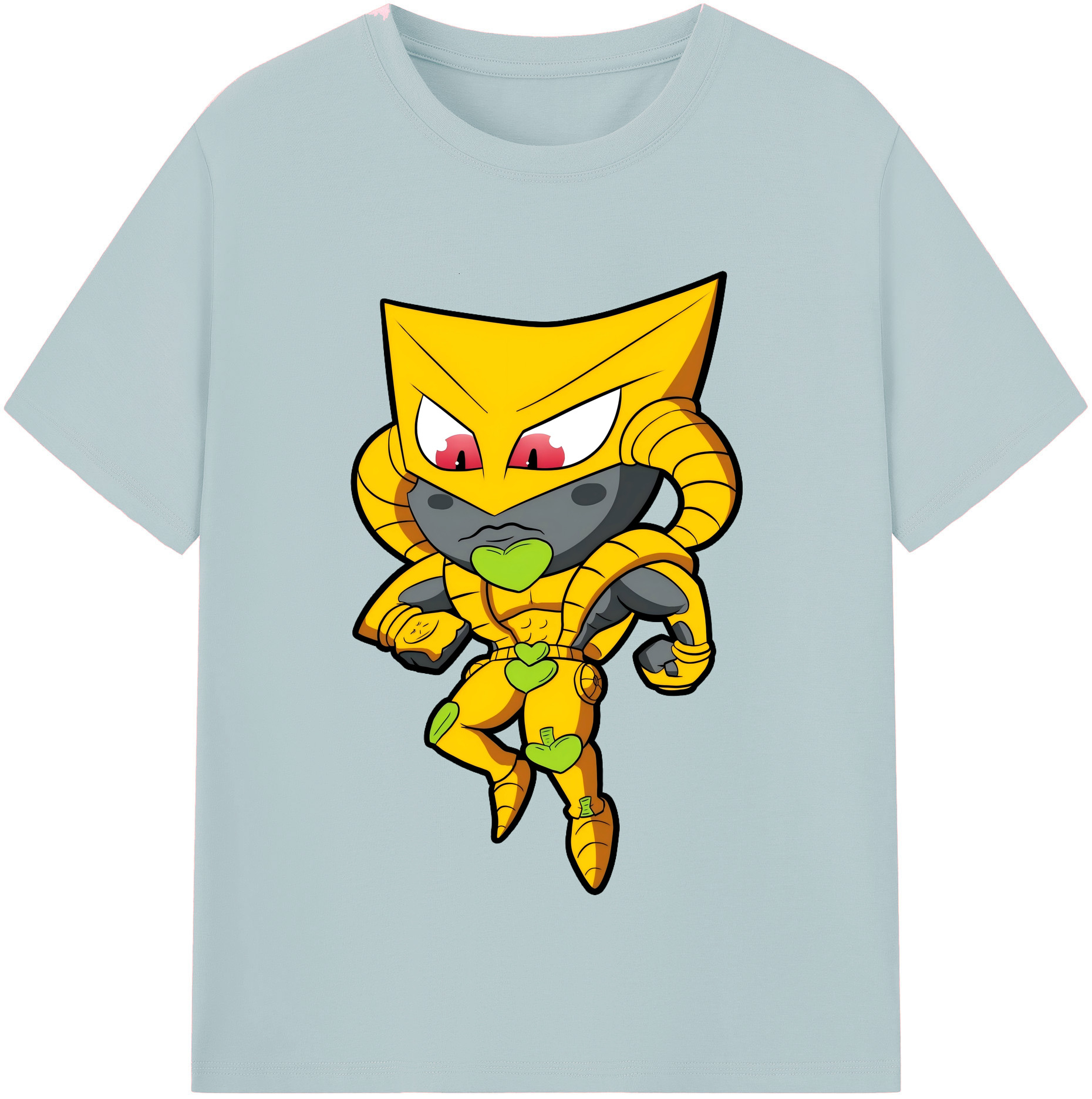（画像用） ジョジョの奇妙な冒険 ディオ?ブランドー JoJo's Bizarre Adventure Dio Brando 綿100％半袖Tシャツ（フロントプリント）